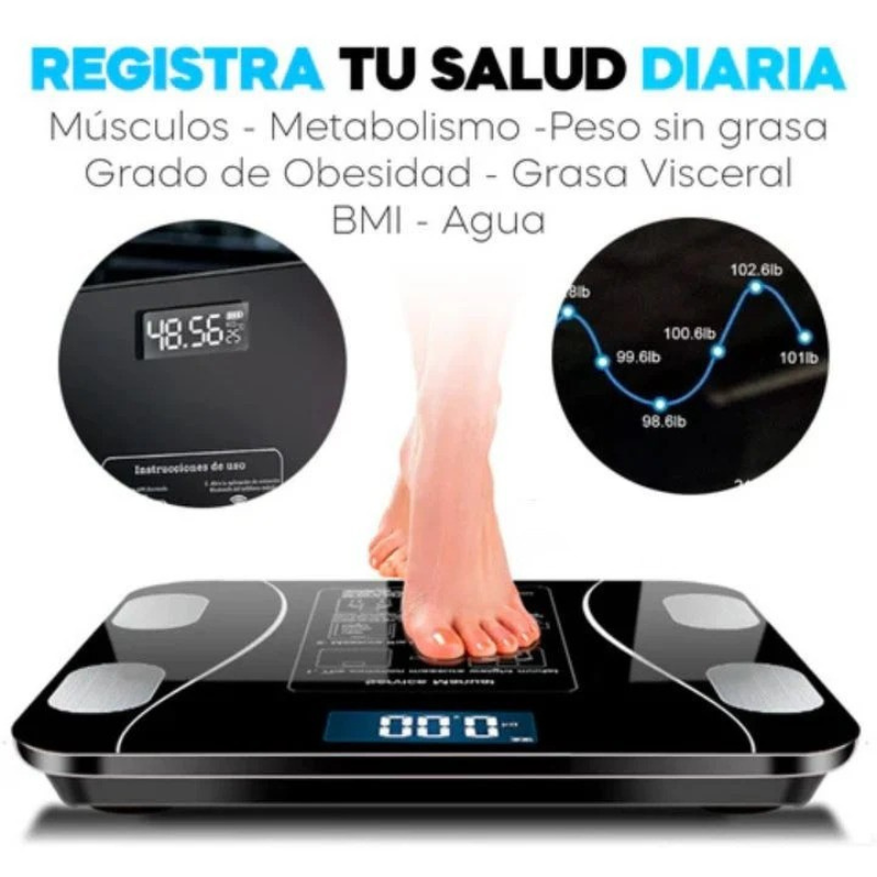 Báscula Digital Inteligente Bluetooth