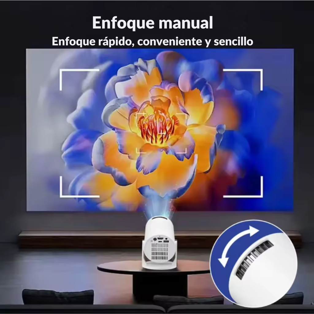 Proyector Full HD con WiFi y Control Remoto