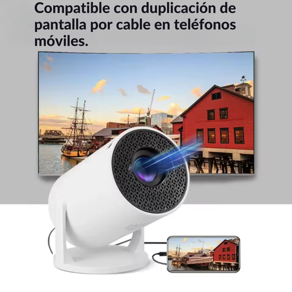 Proyector Full HD con WiFi y Control Remoto